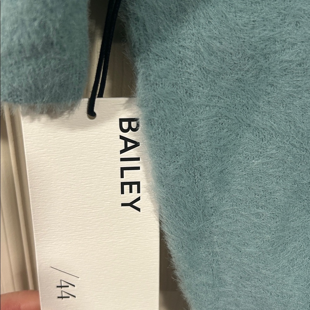 Bailey 44 Soft Blue Short Sleeve Sweater - Picture 3 of 3
